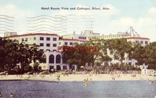 1955 HOTEL BUENA VISTA AND COTTAGES, on U. S. Highway 90, BILOXI, MISS.