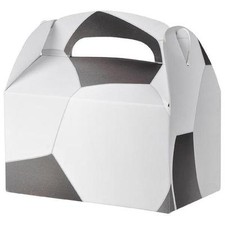 12 SOCCER TREAT BOXES World Cup Birthday Loot Goody Bag FREE SHIPPING