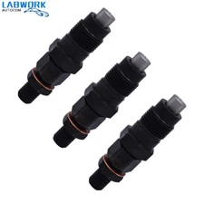 For Kubota D905 V1305 V1505 D1105 D1005 16032-53902 Set Of 3 Black Fuel Injector