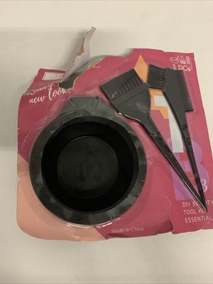 Salon Hair Coloring Dyeing Kit Color Dye Brush Comb Mixing Bowl Tint Tool Bleach (7795735129777)