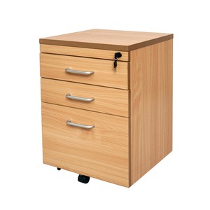 Office Lockable 3 Drawer Mobile Pedestal Under Desk Filing Storage Drawer Ebay