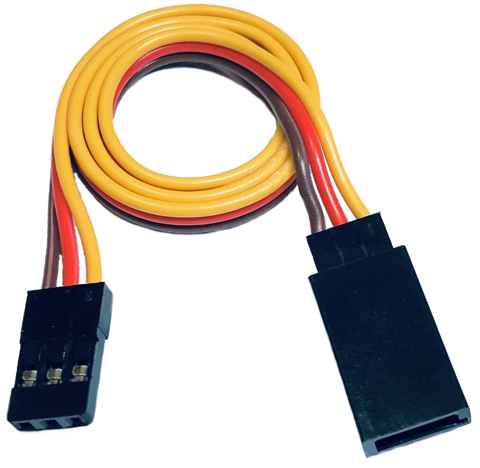 50cm 22AWG Servokabel Servo Kabel Verlängerung JR Graupner Futaba Robbe 1 2 5 10 - Bild 3 von 4