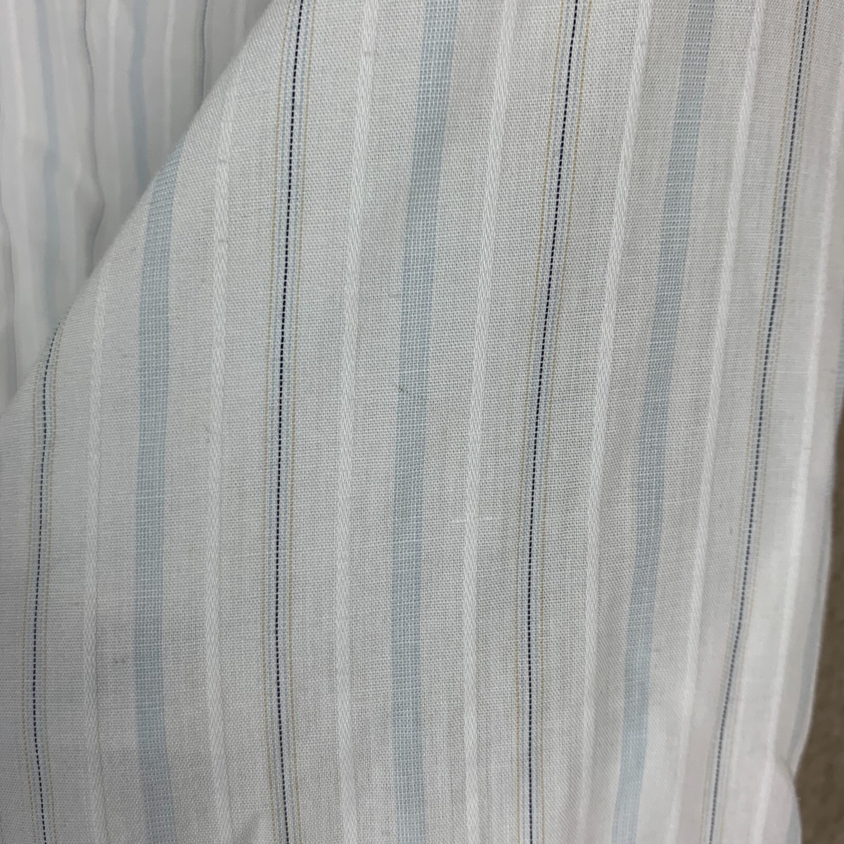 Vintage Arrow Mens Shirt L 16.5/32 White Striped Button Up Vintage Arrow Mens Shirt L 16.5/32 White Striped Button Up