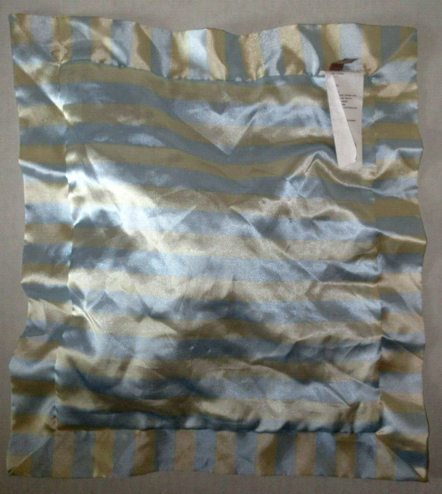 Cocalo Baby безопасности одеяло синий желтый полоски атласный плюшевый + щенок двери вешалка - Изображение 3 из 4