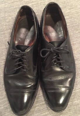 Allen Edmonds MARGATE 9 D Mens Black Oxfords Shoes Cap Toe  display picture 2