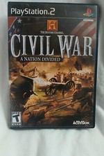 Civil War A Nation Divided PS2 Game Playstation 2