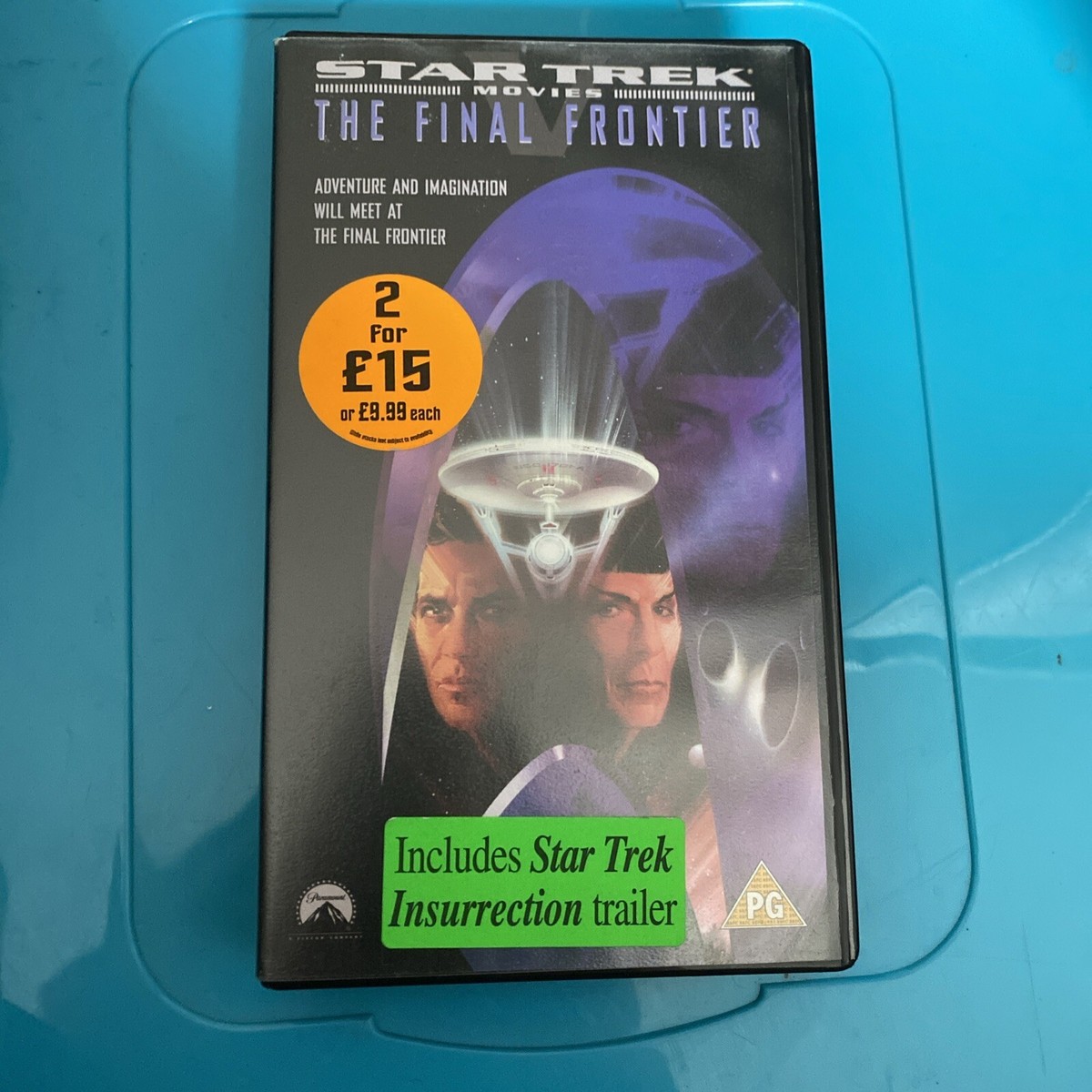 Star Trek The Final Frontier (VHS/SUR, 1998) UK