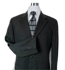 Alfani Mens Sport Coat 40L Gray Macys Mens Store Wool with 5 Polyester 3 Button