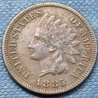 1885 Indian Head Cent 1c Better Grade XF #74321