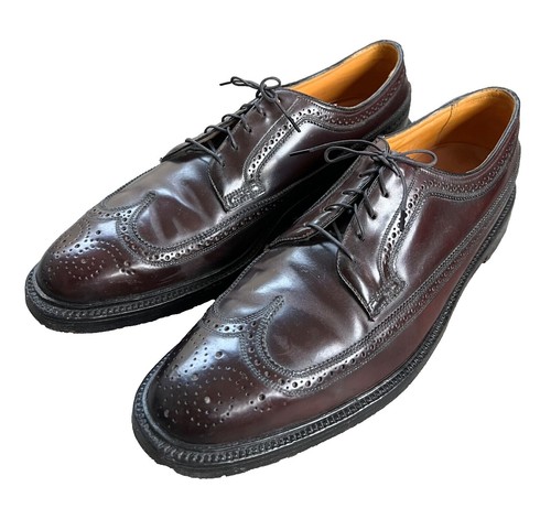VTG Florsheim Men Shoes - Kenmoor / Varsity (Bourbon) 30679, Size