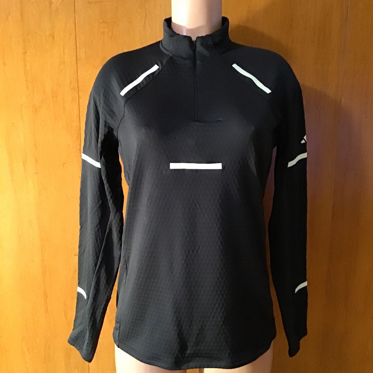 美品adidas reflect at night x-city running adidas Reflect At Night X-City Long Sleeve Running Top