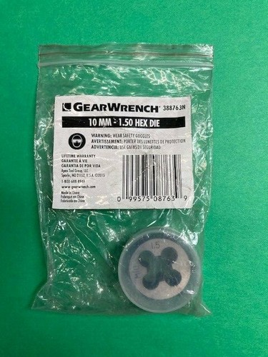 GEARWRENCH ASSORTED HEX DIES -- SOLD INDIVIDUALLY -- OVERSTOCK/ NEW IN BAG (FR) - Picture 40 of 83