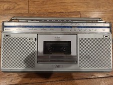 JVC RC-S5JW - BIPHONIC Stereo Works Perfect W/ AC Adapter Pack - FM, AM,SW