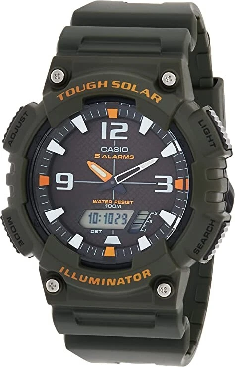 Casio men's solar hotsell sport combination watch