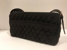 Vera Bradley Espresso Brown Quilted Purse 11"x6"x2.5" 