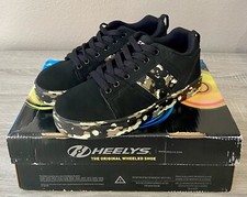 Heelys HES10321 Racer 20 Black Camo Roller Skating Lace Up Shoes Youth Boys US 7
