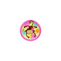 Pink Mod 'monkey Love' Large Paper Plates (8ct) on sale Pink Mod 'monkey Love' Large Paper Plates (8ct) on sale