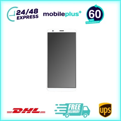 Display für Huawei Honor 7C LCD + Rahmen Weiß Bildschirm Touch