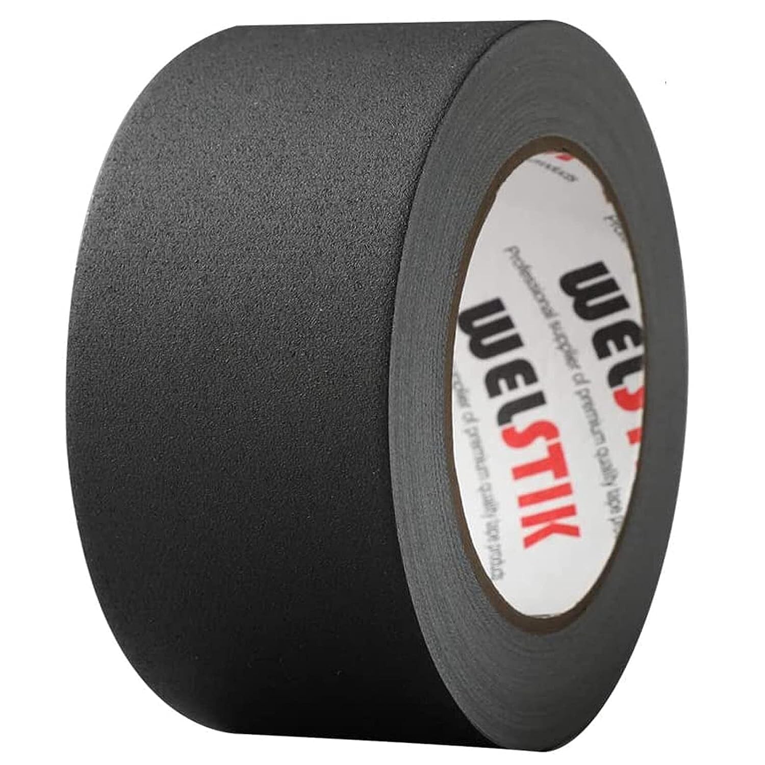 WELSTIK Black Gaffer Tape 2 Inches x 33 Yards, No Residue, Non-Reflective,Wat...