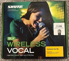 Authentic Shure BLX24 Wireless Microphone w/ ...