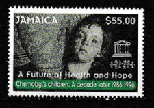 Jamaica 1997 Chernobyl's Children SC# 865 MNH Mint/Never Hinged