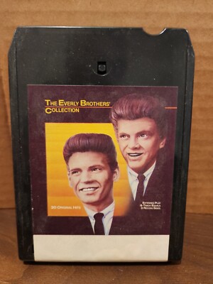 The Everly Brothers' Collection 8 Track '83 JKL Entertainment 3JK8 3000-2 tested