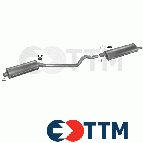 OPEL KADETT E 85-91 Ligne D'échappement Silencieux+ - Imagen 1 de 1