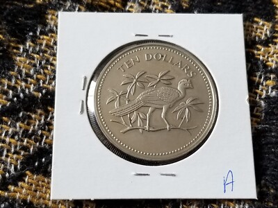 Belize 10 Dollars 1974 Cu-Ni Circulated (Hazy) Tariff Incl | eBay