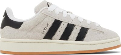 adidas Womens Campus 00s 'Crystal White Black' GY0042 In Stock