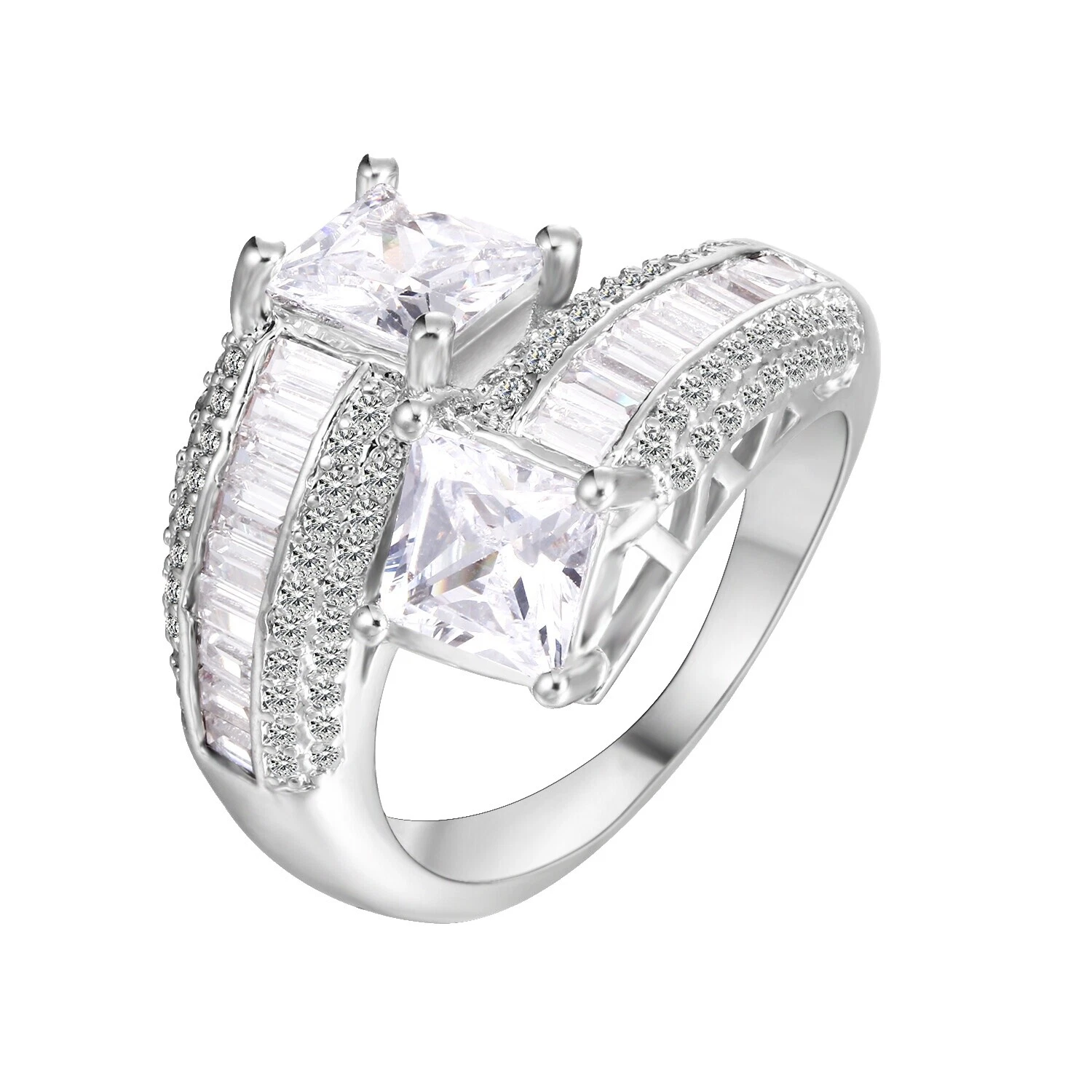 10 Ring Copper Fashion Rings