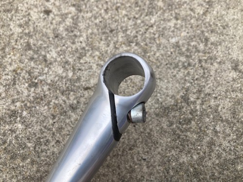 Cinelli Road Stem 120x26.0mm 1” Silver Vintage Road Cycling Quill Alloy C logo - Picture 14 of 16
