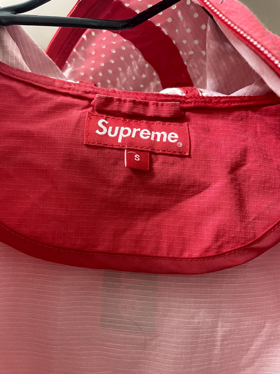 Supreme Men's Full Zip Facemask Jacket Red Spring-Summer Supreme Men's Full Zip Facemask Jacket Red Spring-Summer