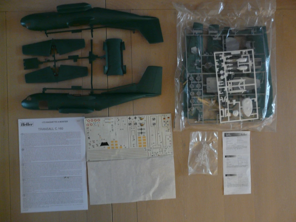 Maquette Avion 1/72 HELLER Ref 80387 Transall C-160G "Gabriel" - Photo 2/2
