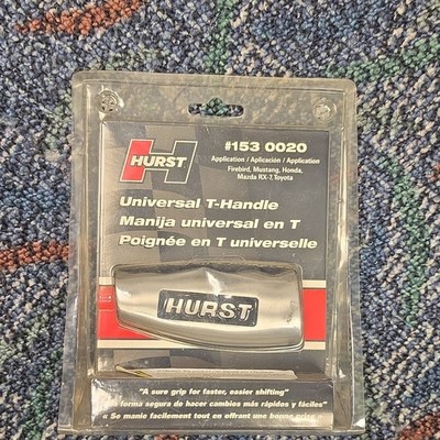 NOS Hurst 1530020 Universal T-Handle Shifter Handle Mustang Firebird RX7 Honda