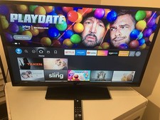 JVC EM33T 32 Inch HD Tv with Fire Stick with Remote No TV Remote! Tested Works