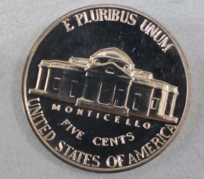 1968 S Proof Jefferson Nickel Full Steps Double Montecello DDO