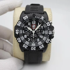 Luminox Navy Seal Colormark Chrono 44mm Black Dial Mens Quartz Watch XS.3081