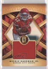 2019 Gold Standard Newly Minted Memorabilia Prime 37/49 Mecole Hardman Jr uk2