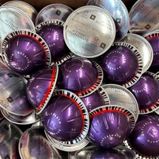 Nespresso Capsules Vertuo Altissio Decaffeinato Dark Roast Espresso 50ct LOOSE