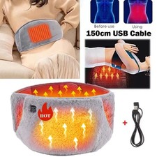 Menstrual Electric Heating Heat Pad Belt for Abdominal Period Pain Relief Cramp