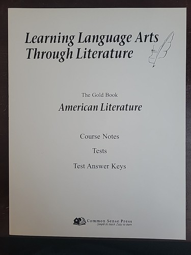 Learning Language Arts Through Literature Gold American Literature Course Notes - Picture 1 of 6