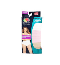 Fruit of the Loom Fit for Me Plus Size Briefs sz 12 New Women Cotton Underwear