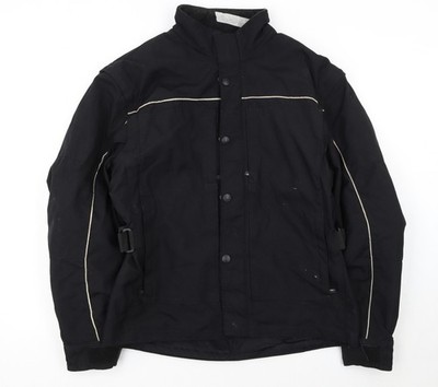 GiMoto Motorradjacke Herren schwarz Größe M wasserdicht gefüttert