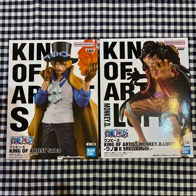 One Piece King of Artist Luffy Wano II Special Ver. LUFFY SABO JAPAN NEW 2 set