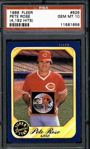 1986 Pete Rose #628