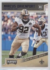 2018 Panini Playoff Rookies Goal Line Marcus Davenport #246 n1u