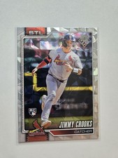 2026 Topps #73 Jimmy Crooks Diamante Foil RC AA69