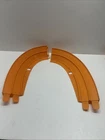 Hot Wheels Redline Track  Hot Turn Sizzler Sizzlers (2) 1969 Orange Mattel