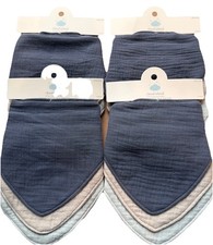 Cloud Island Baby 12 Pack Bandana Bibs Cotton Snap Adj. One Size Brand New 
