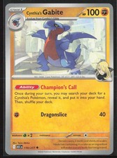 Cynthia's Gabite #110/217 Uncommon ME: Ascended Heroes Pokemon